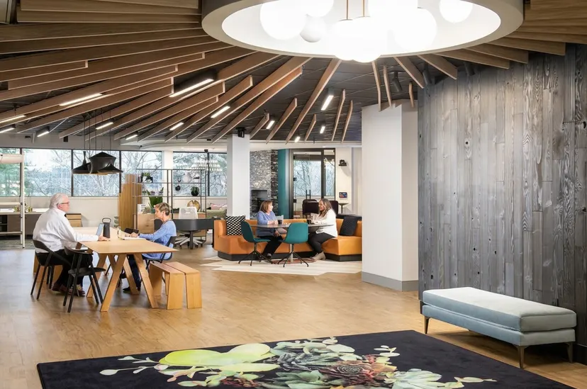 Red Thread offices architectural millwork